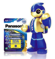 Evolta Panasonic rafhlöður Evolta Infinium Panasonic hleðslurafhlöður