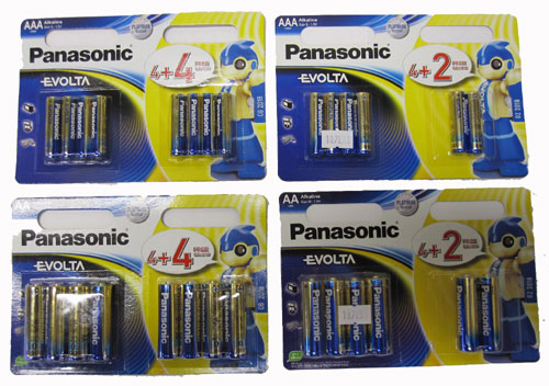 Panasonic Evolta Alkaline rafhlöður Panasonic Evolta Alkaline rafhlöður