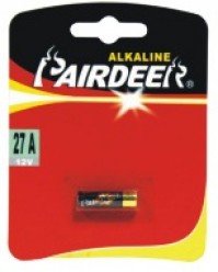 Alkaline rafhlöður Pairdeer 27A