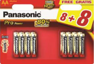 Panasonic rafhlöður Panasonic rafhlöður