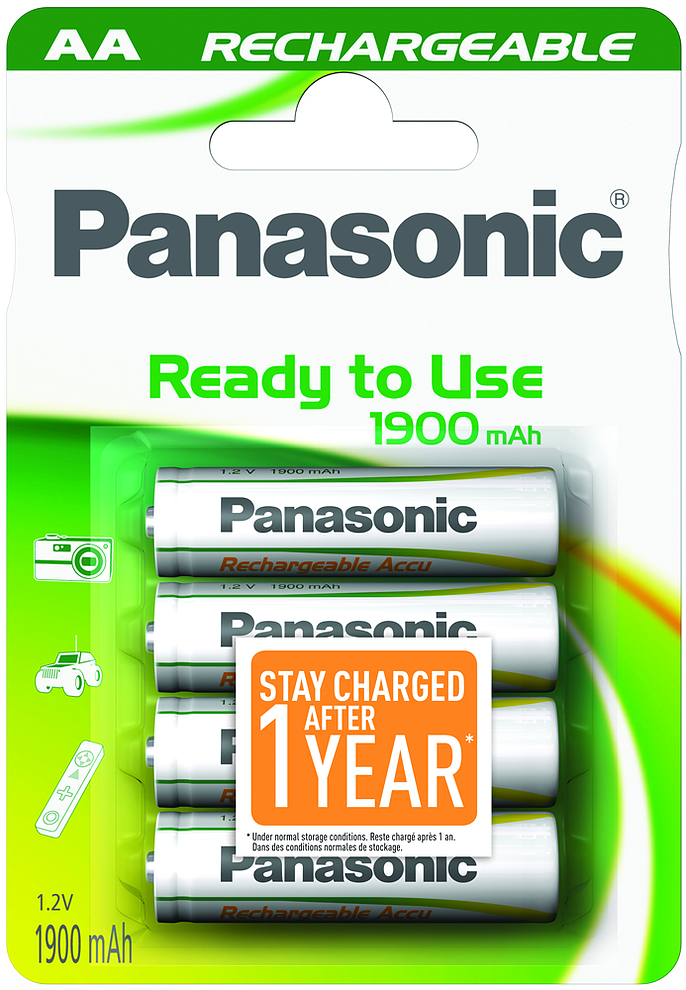Panasonic Ready to Use 1900mAh Panasonic Ready to Use 1900mAh