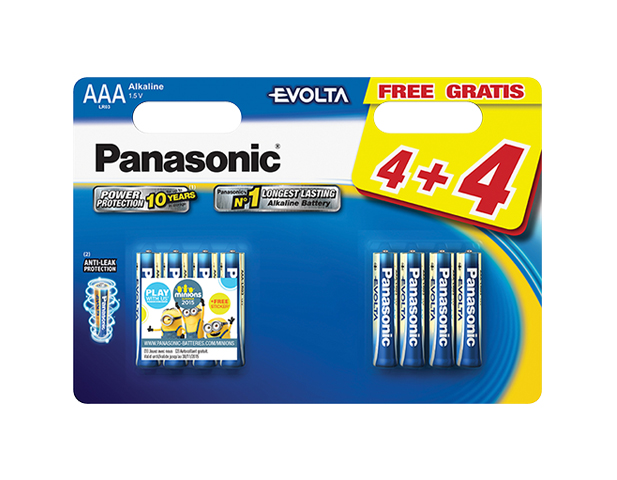 Panasonic Evolta LR03 Alkaline Panasonic Evolta LR03 Alkaline