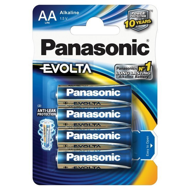 Endingarbestu PANASONIC rafhlöðurnar - EVOLTA