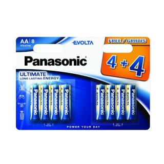PANASONIC AA EVOLTA 8stk
