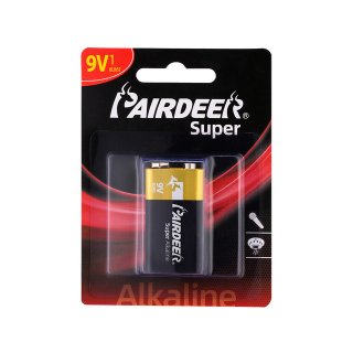 PAIRDEER 6LR61/9V Super Alkaline