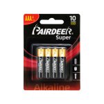 PAIRDEER LR03/AAA Super Alkaline