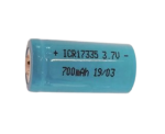 ICR17335 Hle&eth;slurafhl. m/toppi 3.7V 700mAh