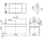 Panasonic 12V 3.4Ah