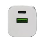 SC-390Q Hrað-hleðslukló 1xUSb 1xUSB-C