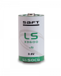 Saft D LS33600 3.6V Lit&iacute;um 