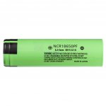 NCR18650 hle&eth;slurafhla&eth;a m/fl&ouml;tum toppi 2900mAh 3.6/3.7V