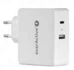 SC-600 everActive hle&eth;slukl&oacute; me&eth; USBx1 og USB-Cx1
